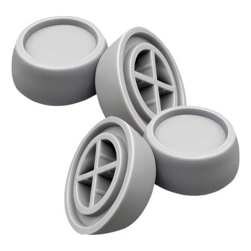 MK FLORIA Superior Anti-vibration PADS - Almofadas de borracha anti vibração para máquinas de lavar roupa 4 unid.