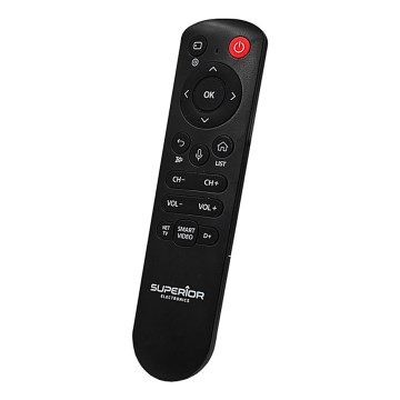 MK FLORIA Superior RC UNI TV LG VOICE - Comando substituto para TV da marca LG, 2x AAA