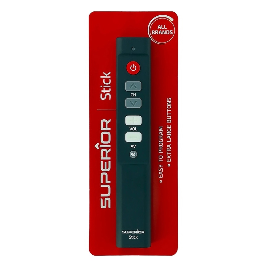 MK FLORIA Superior STICK - Comando para TV/áudio/vídeo 2xAAA