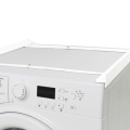 MK FLORIA Superior Tower Slim - Kit de empilhamento para máquina de lavar e secadora 66 cm branco