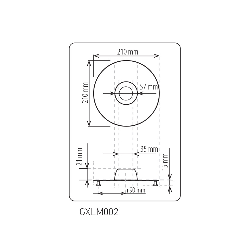 Módulo LED 84xLED SMD/24W/230V