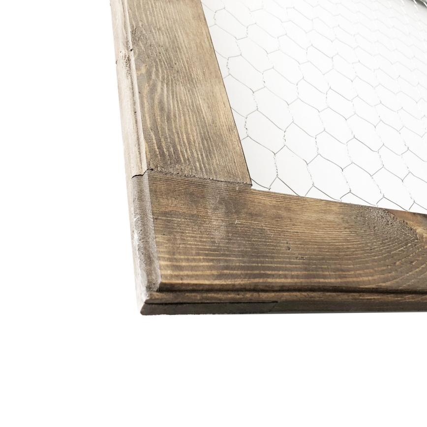 Moldura de madeira para fotografias 100x60 cm madeira