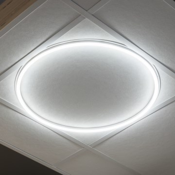 Moldura de teto embutido LED AVAR LED/40W/230V 4000K diâmetro 59 cm