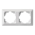 Moldura para interruptores 2P branco