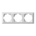 Moldura para interruptores 3P branco