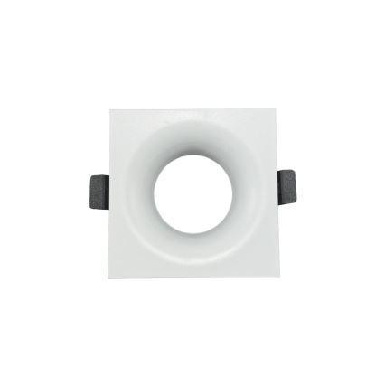 Moldura para luminária embutida GU10 8,6x8,6 cm branca