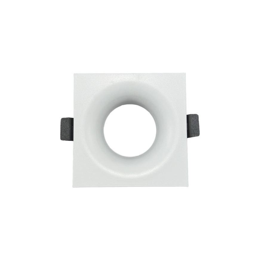 Moldura para luminária embutida GU10 8,6x8,6 cm branca
