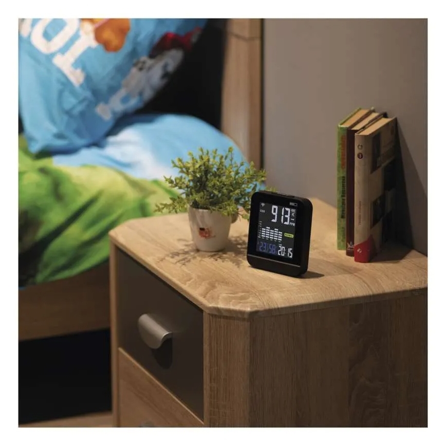 Monitor inteligente da qualidade do ar GOSMART 5V Wi-Fi