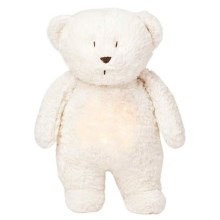 Moonie 8606MOO - Candeeiro pequeno noturno para crianças urso creme