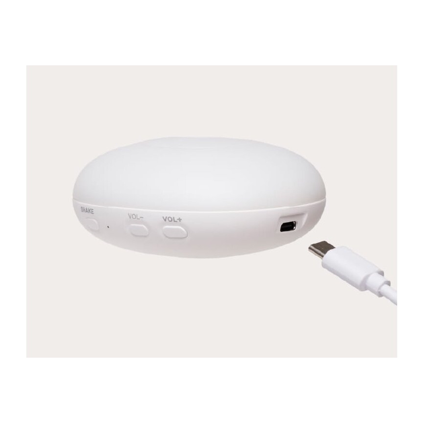 Moonie - Amigo aconchegante com melodia e iluminação 2.0 coelho powder