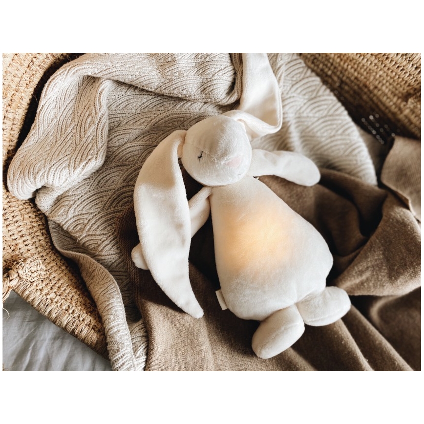 Moonie - Amigo aconchegante com melodia e iluminação coelho 2.0 organic Areia
