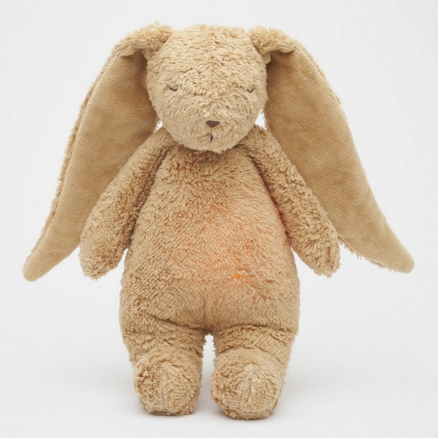 Moonie - Amigo aconchegante com melodia e iluminação coelho 2.0 organic cappuccino