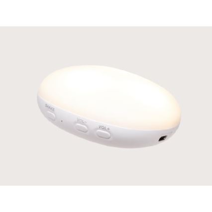 Moonie - Amigo aconchegante com melodia e iluminação coelho 2.0 organic cappuccino