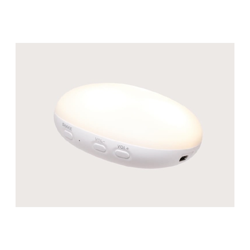 Moonie - Amigo aconchegante com melodia e iluminação urso pequeno 2.0 organic polar