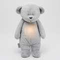 Moonie - Amigo aconchegante com melodia e iluminação urso pequeno 2.0 prateado