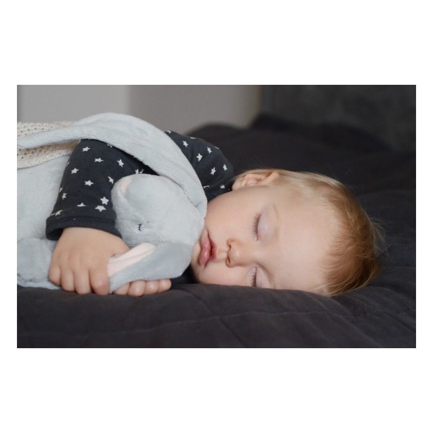 Moonie - Companheiro de aconchego com uma melodia e uma iluminaçao de nuvem do coelhinho