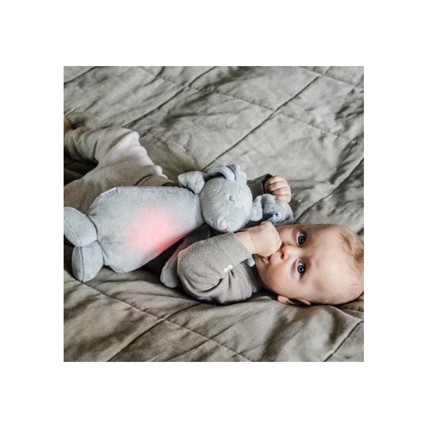 Moonie - Companheiro de aconchego com uma melodia e uma iluminaçao de nuvem do coelhinho