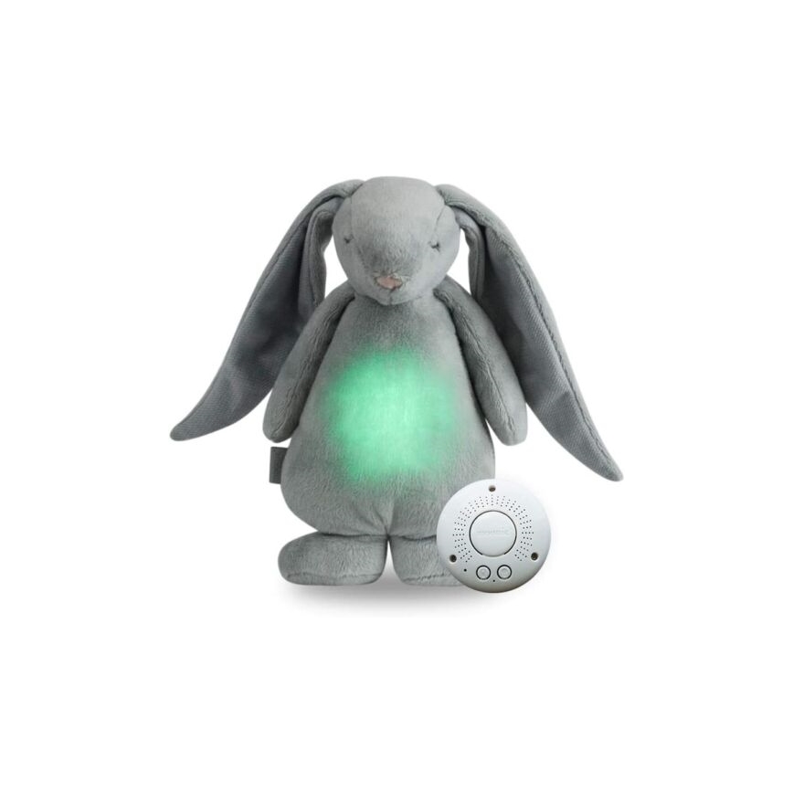 Moonie - Companheiro de aconchego com uma melodia e uma iluminação prateada de coelhinho