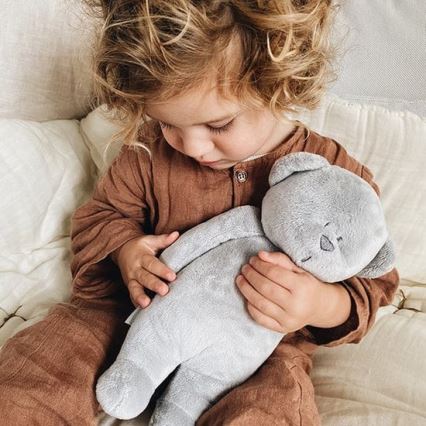 Moonie - Companheiro de aconchego com uma melodia e urso com luz prateado