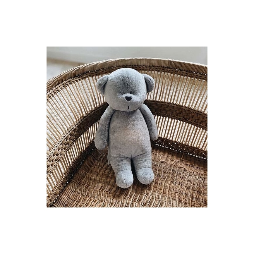 Moonie - Companheiro de aconchego com uma melodia e urso com luz prateado