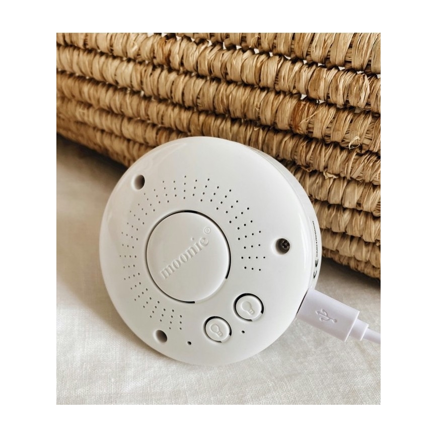 Moonie - Companheiro de aconchego com uma melodia e urso com luz prateado