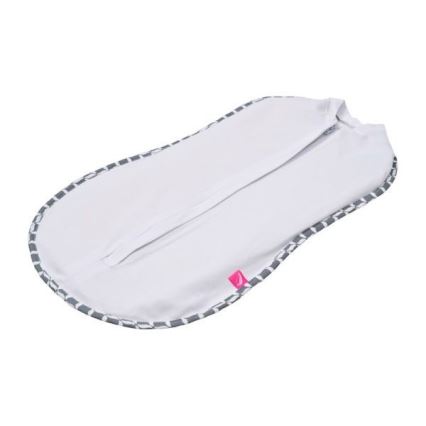 MOTHERHOOD - Cobertor/envolta de bebé com fecho & envolta de bebé CLASSICS 2.5-5 kg cinzento