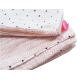 MOTHERHOOD - Roupa de cama de musselina de algodão para berços de bebé Pro-Washed 2 peças rosa