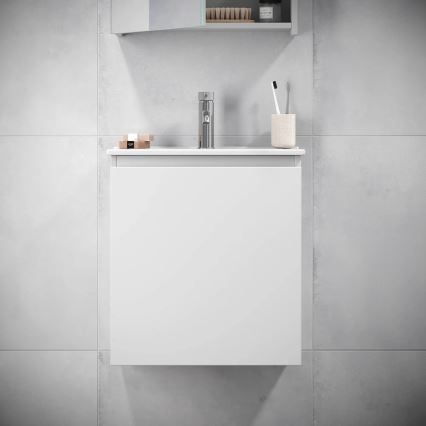 Móvel de casa de banho com lavatório KENWOOD 51x55x41 cm branco