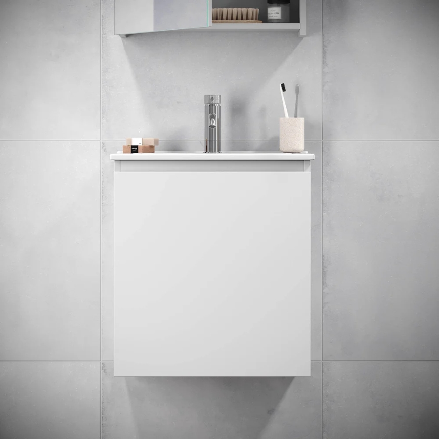 Móvel de casa de banho com lavatório KENWOOD 51x55x41 cm branco