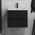 Móvel de casa de banho com lavatório KENWOOD 61 x 52 x 47 cm, preto