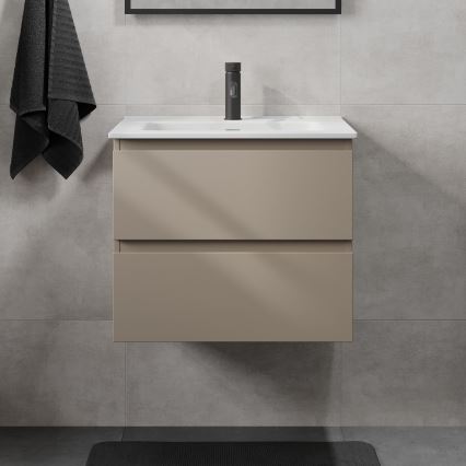 Móvel de casa de banho com lavatório KENWOOD 61x52x47 cm marakesh/branco