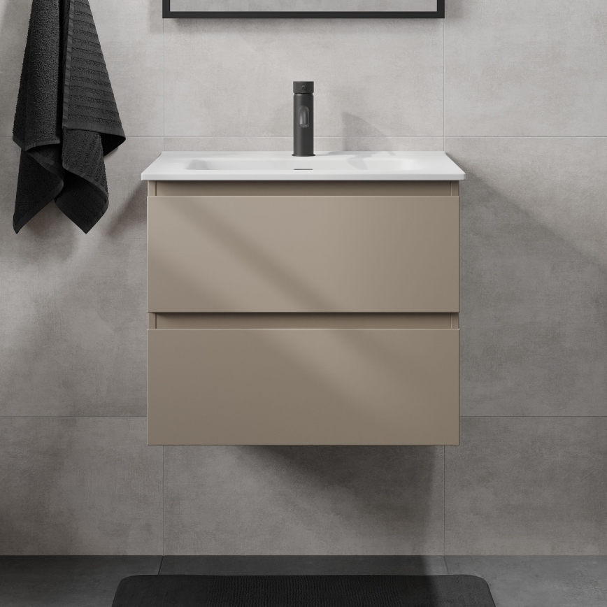 Móvel de casa de banho com lavatório KENWOOD 61x52x47 cm marakesh/branco