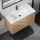 Móvel de casa de banho com lavatório KENWOOD, 91 cm, carvalho/branco
