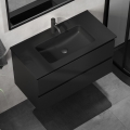 Móvel de casa de banho com lavatório KENWOOD, 91 cm, preto