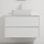 Móvel de casa de banho com lavatório TRONDHEIM/LJORDAL 90x57x46 cm branco
