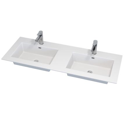 Móvel de casa de banho GRIBSKOV com lavatório, 120 cm, castanho/carvalho/branco