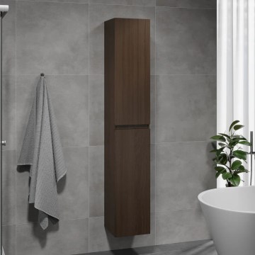 Móvel de casa de banho KENWOOD 186 cm, nogueira
