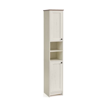 Móvel de casa de banho LEXI 30x170 cm branco/castanho