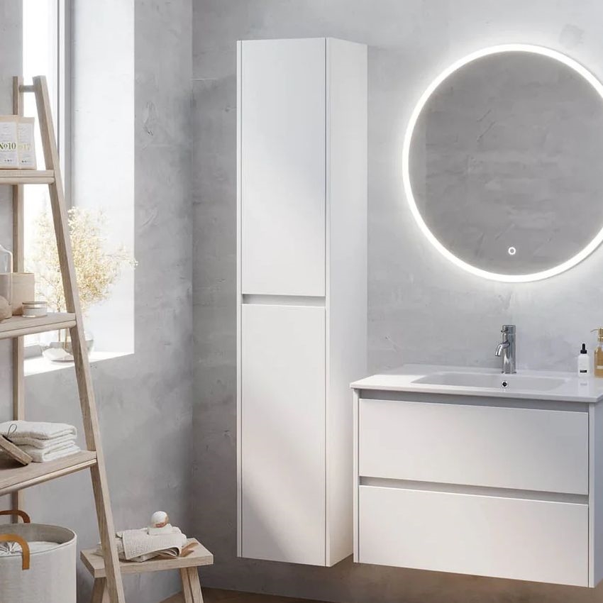Móvel de casa de banho MOLDE 174 cm branco