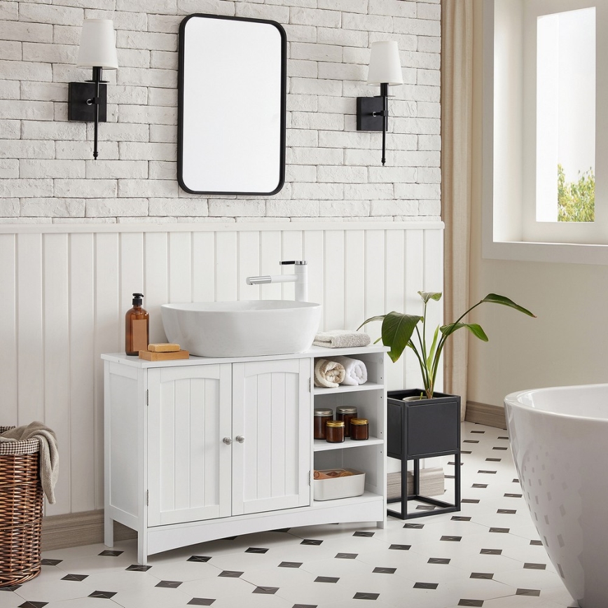 Móvel de casa de banho REMI branco