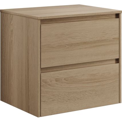 Móvel de casa de banho TRONDHEIM para lavatório 60x57x46 cm, carvalho