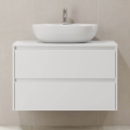 Móvel de casa de banho TRONDHEIM para lavatório 90x57x46 cm branco