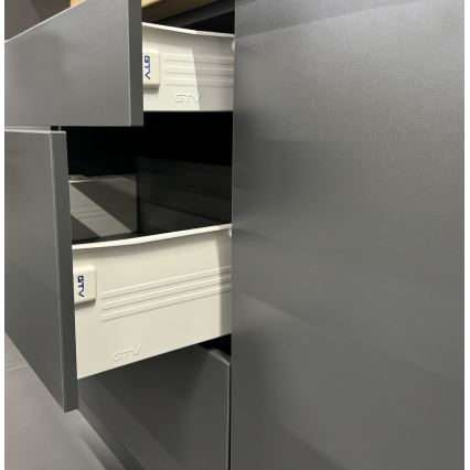 Móvel de cozinha ELISE 240 cm grafite