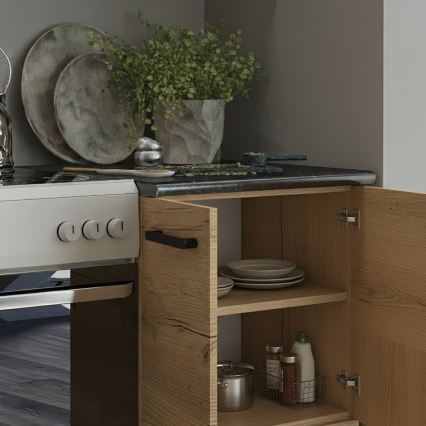 Móvel de cozinha ROSALIA 240 cm, carvalho craft