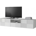 Móvel de TV SERIAN 184 x 42 x 42 cm branco