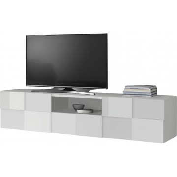 Móvel de TV SERIAN 184 x 42 x 42 cm branco