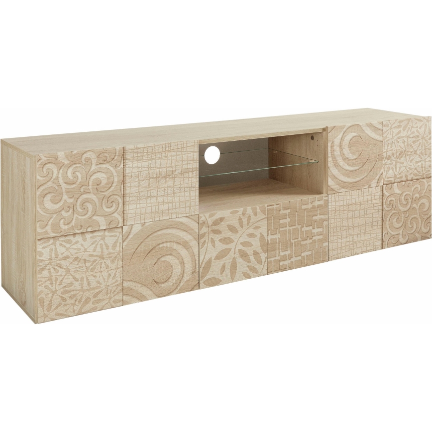 Móvel para TV ARIA em carvalho sonoma