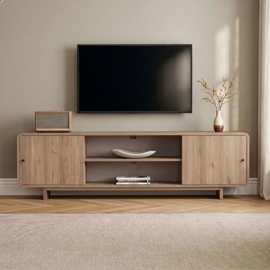 Móvel para TV KABIN 180x34 cm, carvalho