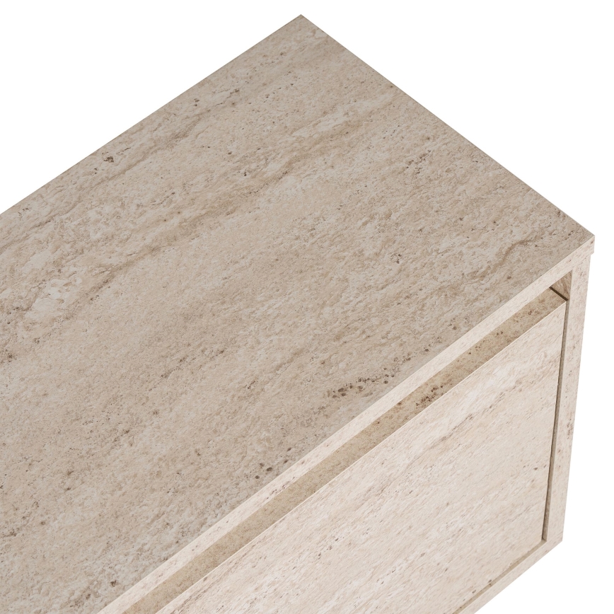 Móvel para TV KREDE 160x30 cm bege
