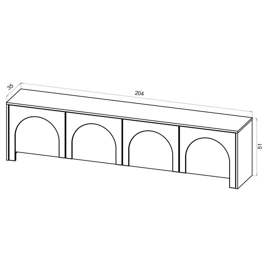 Móvel para TV NIO branco